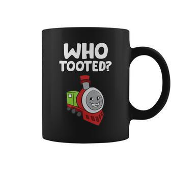 Train Who Tooted Funny Train Coffee Mug - Thegiftio UK