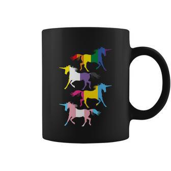 Transgender Pansexual Non Binary Pride Month Unicorn Lgbt Gift Graphic Design Printed Casual Daily Basic Coffee Mug