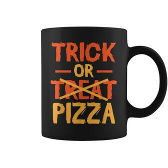 Trick Or Pizza Foodie Treat Halloween Food Lover Costume Coffee Mug - Seseable