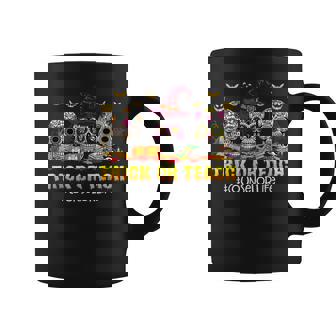 Trick Or Teach Counselor Life Skulls Halloween Vibes Coffee Mug - Thegiftio