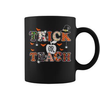 Trick Or Teach Cute Halloween Costume School Teacher Coffee Mug - Seseable