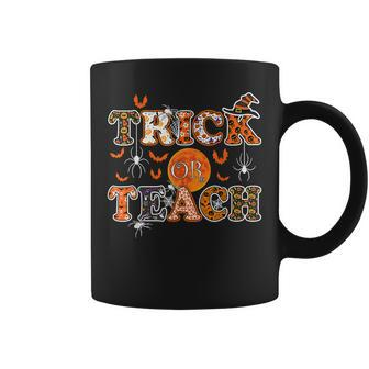 Trick Or Teach Funny Teacher Halloween Costume 2022 Coffee Mug - Thegiftio UK