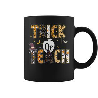 Trick Or Teach Funny Teacher Halloween Costume 2022 Coffee Mug - Thegiftio UK