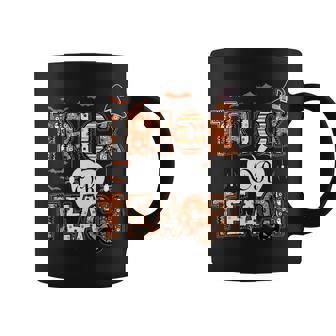 Trick Or Teach Funny Teacher Halloween Costume 2022 Gifts Coffee Mug - Thegiftio