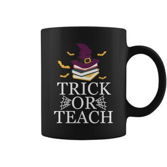 Trick Or Teach Halloween Coffee Mug - Monsterry AU
