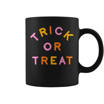 Trick Or Treat Halloween Fun Type Coffee Mug - Seseable