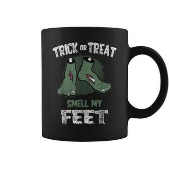 Trick Or Treat Smell My Feet Kids Coffee Mug - Seseable