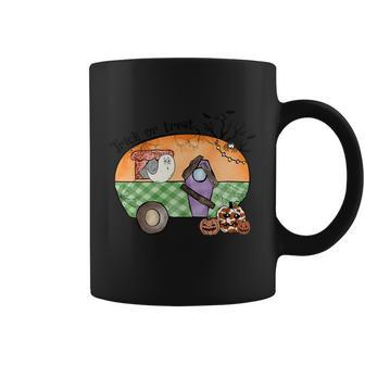 Trick Or Treat Sublimation Halloween Day Graphic Design Printed Casual Daily Basic Coffee Mug - Thegiftio UK
