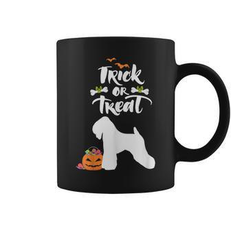 Trick Or Treat Wheaten Terrier Dog Halloween Costume Coffee Mug - Seseable