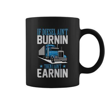 Truck Driver Funny Trucker Semicute Gifttrailer Truck Gift Coffee Mug - Monsterry