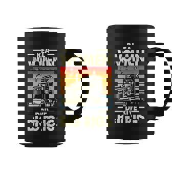 Truck Driver Gift Real Drive Big Rigs Vintage Gift Coffee Mug - Monsterry