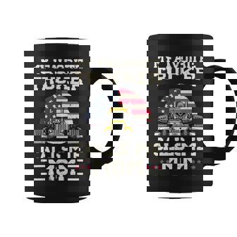 Trucker Accessories For Truck Driver & Diesel Lover Trucker V2 Coffee Mug - Thegiftio