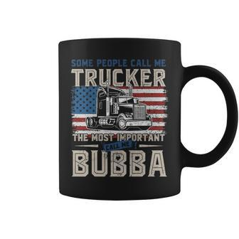 Trucker Most Important Call Me Bubba Graphic Design Printed Casual Daily Basic Coffee Mug - Thegiftio UK
