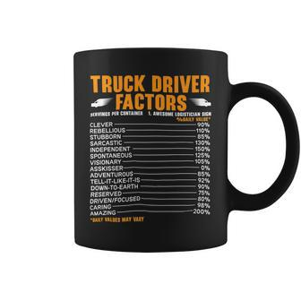Trucker Truck Driver Trailer Truck Trucker Vehicle Jake Brake Coffee Mug - Seseable