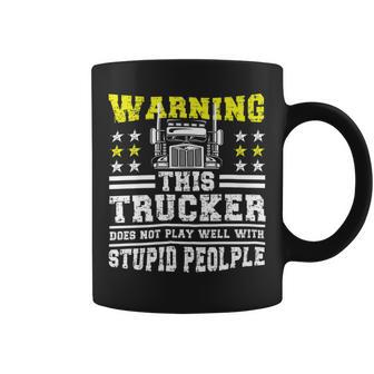 Trucker Trucker Accessories For Truck Driver Diesel Lover Trucker_ V9 Coffee Mug - Seseable