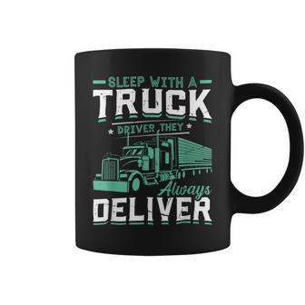 Trucker Trucker Accessories For Truck Driver Motor Lover Trucker_ V12 Coffee Mug - Seseable
