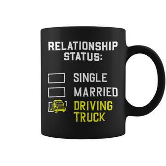 Trucker Trucker Accessories For Truck Driver Motor Lover Trucker_ V14 Coffee Mug - Seseable
