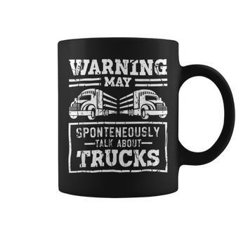 Trucker Trucker Accessories For Truck Driver Motor Lover Trucker_ V19 Coffee Mug - Seseable