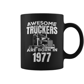 Trucker Trucker Birthday Party Trucking Truck Driver Coffee Mug - Seseable