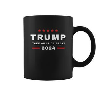 Trump 2024 Election | Take America Back Coffee Mug - Monsterry