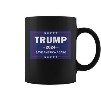 Trump 2024 Save America Again Tshirt Coffee Mug - Monsterry