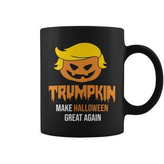 Trumpkin Make Halloween Great Again Funny Pro Trump Graphic Design Printed Casual Daily Basic Coffee Mug - Thegiftio UK