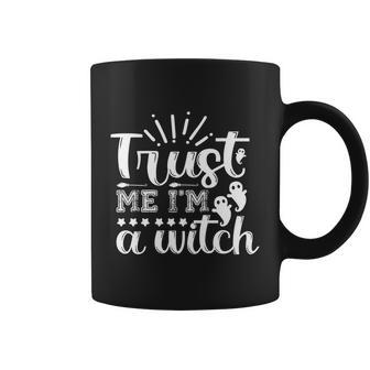 Trust Me Im A Witch Halloween Quote Graphic Design Printed Casual Daily Basic V3 Coffee Mug - Thegiftio UK