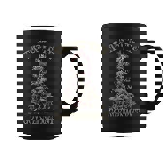 Trust The Government Skull Native American Chief Coffee Mug - Thegiftio