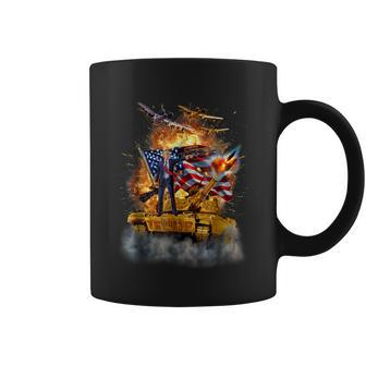 Tshirt United States President Donald Trump Epic Battle Coffee Mug - Monsterry AU