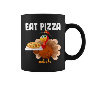 Turkey Eat Pizza Funny Tshirt Coffee Mug - Monsterry