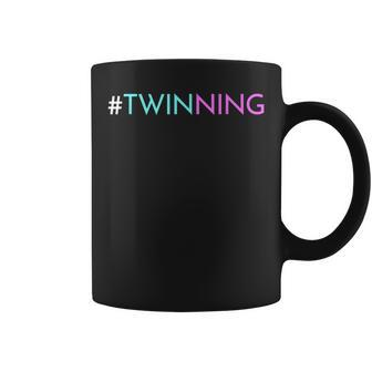 Twinning - Funny Twins Matching Fraternal Or Identical Coffee Mug - Thegiftio UK