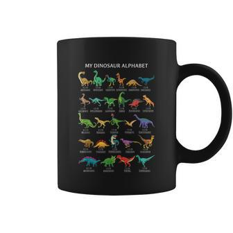 Types Of Dinosaurs Alphabet Agiftz Abc Dinosaurs Identification Cool Gift Coffee Mug - Thegiftio UK