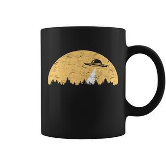 Ufo Moon Wilderness Tshirt Coffee Mug - Monsterry