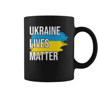 Ukraine Lives Matter Tshirt Coffee Mug - Monsterry