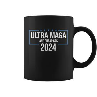 Ultra Maga 2024 American Flag Tshirt Coffee Mug - Monsterry CA