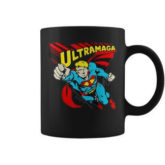 Ultra Maga 2024 Funny Pro Trump Maga Super Vintage Classic Coffee Mug - Thegiftio UK