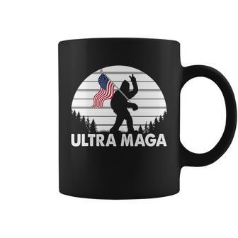 Ultra Maga Big Foot Sasquatch Tshirt Coffee Mug - Monsterry