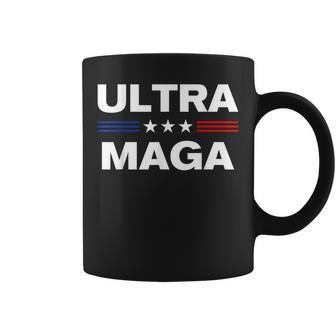 Ultra Maga United State Flag Coffee Mug - Thegiftio UK