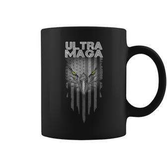 Ultra Mega Eagle American Flag 4Th Of July Ultra Maga Design Coffee Mug - Thegiftio UK