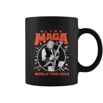 Ultra Mega World Tour 2024 Ultra Maga Funny Trump Coffee Mug - Thegiftio UK