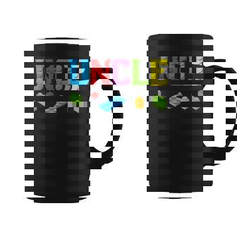 Uncle Master Builder Building Bricks Blocks Family Set Mens Coffee Mug - Thegiftio
