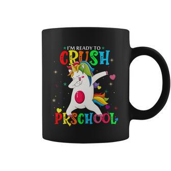 Unicorn Im Ready To Crush Preschool Coffee Mug - Monsterry UK