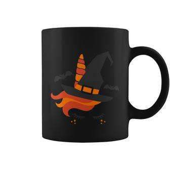 Unicorn Witch Hat Funny Halloween Quote Coffee Mug - Monsterry UK