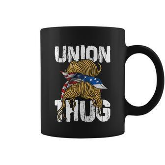 Union Thug Labor Day Skilled Union Laborer Worker Cute Gift Coffee Mug - Monsterry AU