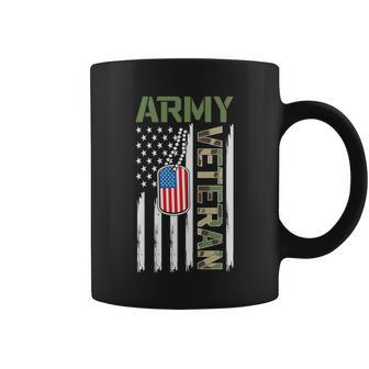 Us Army Proud United States American Flag Veteran Day Graphic Design Printed Casual Daily Basic Coffee Mug - Thegiftio UK