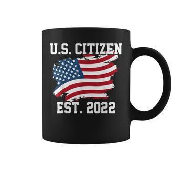 Us Citizen Est 2022 Citizenship New Usa Citizen Coffee Mug - Thegiftio UK