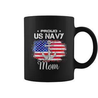 Us Navy Proud Mother Proud Us Navy For Mom Veteran Day Graphic Design Printed Casual Daily Basic Coffee Mug - Thegiftio UK