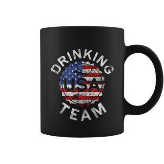 Usa Drinking Team Funny Drinking Beer Lover Graphic Design Printed Casual Daily Basic Coffee Mug - Thegiftio UK