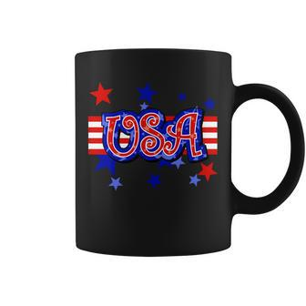 Usa Festive Celebration Tshirt Coffee Mug - Monsterry