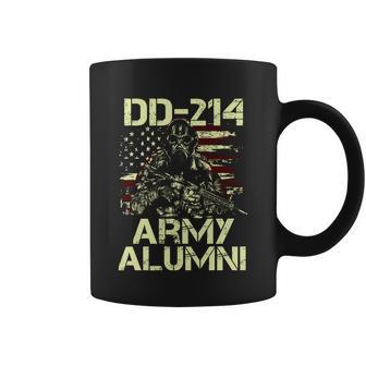 Usa Flag Dd 214 Army Alumni Graphic Design Printed Casual Daily Basic Coffee Mug - Thegiftio UK